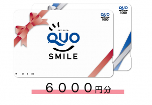 ⭐️期間限定⭐️６０００円分のQUOカードをプレゼント⭐️
来場予約と簡単なクイズに答えるだけ！


