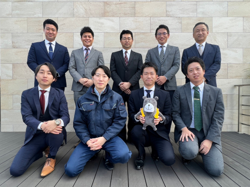お客様にとって一生に一回の住まいづくり。スタッフ一同、全力で応援します
