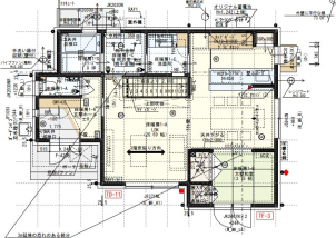 20帖の広々としたＬＤＫ！
和室の扉も開けたらさらに開放的に！
南側に窓を多めに明るい室内をご確認ください！