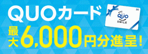 ☆ご来場キャンペーン！☆
☆★クオカード最大6000円分進呈中！★☆