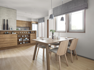 ゆったりくつろげる２０畳のLDK