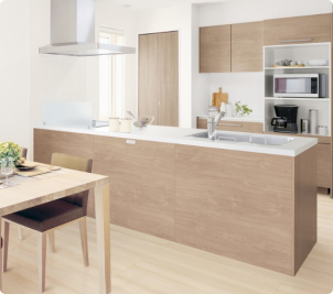 収納力が豊富なキッチンを是非お確かめください！