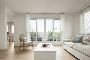 広々としたLDKでゆったりできる空間。収納量も多く住む方のことを考えた間取りになります！