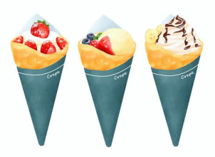 当日クレープのキッチンカーを設置。ご見学いただいた方には無料でご提供致します。