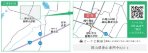 会場は津山市西中です！ご不明な点がございましたら、こちらまでお問合せ下さい。
☎0868-24-0811
一条工務店　津山事務所