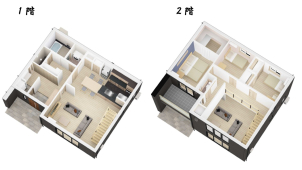 ・開放的な吹抜け
・家事ラク動線
・
