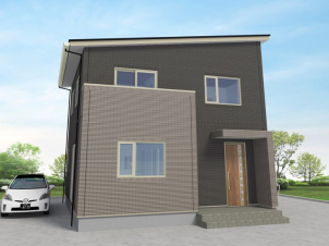 【3LDK 2階建て】
展示場では感じられないリアルな大きさをご体感ください！
