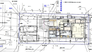 約36坪の敷地に3階建てプランと駐車スペースも2台分取れます