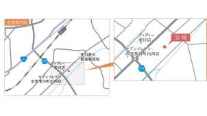 会場案内図★出雲市斐川町神氷2710-9
場所がご不明な場合は、こちらまでご連絡ください。0853-24-0111