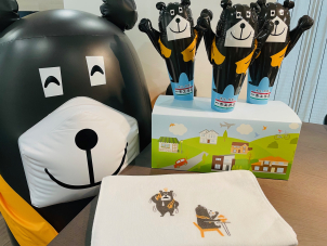 一条の公式キャラクター、ジョーくんもタオルに！！