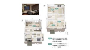 1階にWICを設けて、日々の家事を楽にする動線。