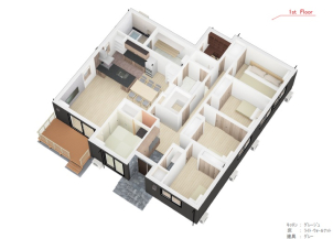 住宅展示場とギャップがないか一条オリジナルの住宅設備をお確かめください。
仕事・趣味に没頭できる静寂な空間=書斎も是非ご覧ください♪