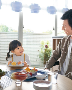 お食事、ご入浴も是非ご家族でお楽しみください(^_-)-☆