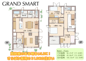 明るい開放感のあるLDKに、インナーバルコニーやファミリークローゼットと見どころ満載です!一条の性能をたっぷりご体感ください♬