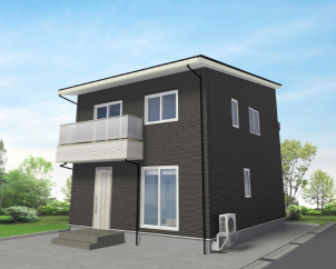 時を超えて愛される、全面タイル貼りのスタイリッシュな外観デザイン。