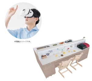 バーチャル展示場見学、オリジナルキッチンの展示をしております。使い勝手や収納量もご確認いただけます!