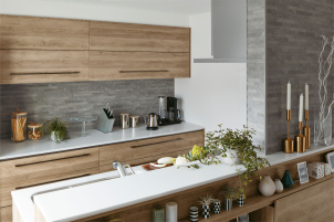 「使いやすい」を体感できる、自社製キッチン♪