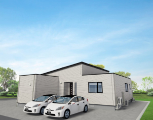 【完全予約制　千歳市完成現場見学会】30.5坪のi-cubeⅢ。日当たりを考えた広々ＬＤＫ、プライべートな空間をしっかりと確保できる間取り！