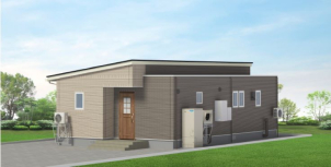 可愛らしい見た目で思わず見とれてしまう外観！
外が寒くても、１歩お家に入ると快適過ぎてまさに別世界！