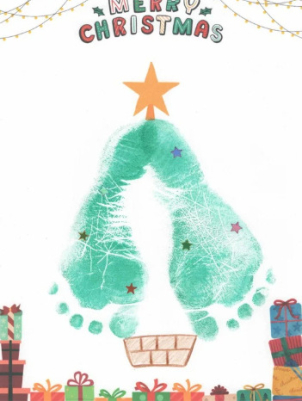 11/28（土）~merryChristmas~ぺたぺたアート開催