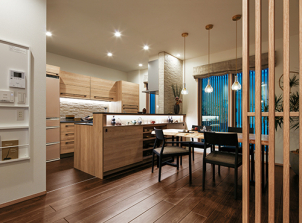 一条工務店の内装です！※ご見学いただく建物の内装とは異なります。
