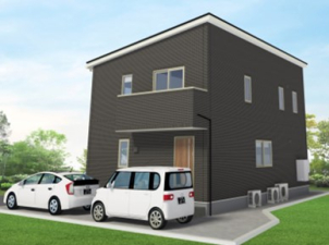 石目調タイル張りで塗装メンテ不要！タイルだから劣化しにくく、再塗装も不要！