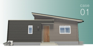 商品タイプ：HUGme　延床面積：26.05坪　平屋♪