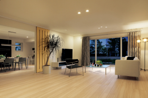 冬場でも裸足で歩ける？
実際に展示場でご確認ください！