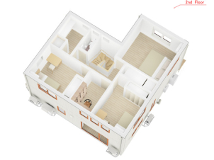 2階は各部屋たっぷり収納でスッキリ♪
仕事や趣味に最適な書斎でおうち時間が更に充実♪