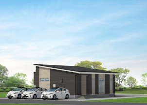 平屋のお家です！