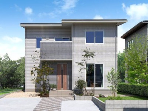 ふじと台では、実際に建てられたHUGmeの家をご覧いただけます。外観からは建物の大きさやデザイン、街並みとのなじみ方を確認でき、リアルな住まいのイメージが広がります。見学当日は状況により、住まい手のご協力のもと内観をご案内できる場合もあり、実際の暮らしや使い勝手を体感できることも魅力です。