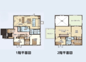 ・２階建て・約４７坪・４LDK
・ファミリールーム+WIC★
ご見学のご予約不要！
空き時間にぜひご来店ください。
