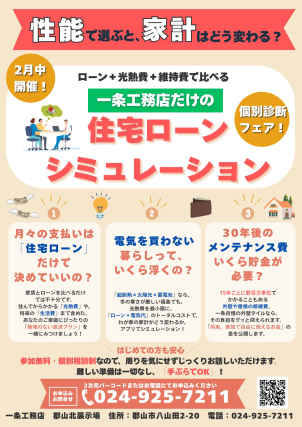 
住宅ローンだけでなく、将来の「光熱費」や「生活費」まで含めたシミュレーションを実施します。 「今」だけでなく、将来にわたって無理のない返済プランを一緒に見つけましょう。