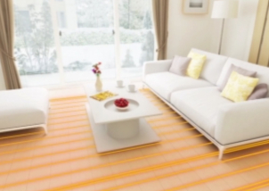 エアコンやヒーターが無くてもポカポカ。上下の温度差もほとんどありません。