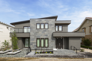 最新のグレー色タイルでシックな雰囲気を演出しております。
※写真はイメージです