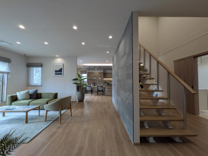 木の温かみと優しさ。
デザインと性能を両立した「GRAND SMART(グランスマート)」