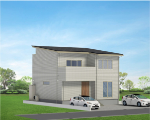 一条工務店の特徴である、大容量の太陽光＆蓄電池、外壁タイル、全館床暖房などを採用されているお家です！