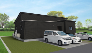 かっこいい外観がずっと維持される？メンテナンスフリーの外壁を使用しています♪