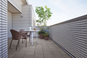 4.5帖の広々としたバルコニー！