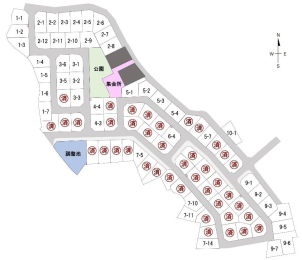 ⭐イイコトテラス宝沢販売区画一覧⭐・明健小学校 /中学校まで徒歩7分～12分・メガセンタートライアル八山田店まで約1.3ｋｍ車で5分・岩瀬書店まで約950ｍ車で3分・バス停レイクタウン東通りまで徒歩4分・トマト＆オニオン富久山店まで約1ｋｍ車で3分・オリエントパーク日和田まで約2.6ｋｍ車で7分！