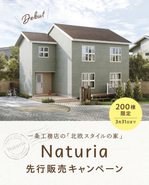 北欧スタイルの新しい一条。