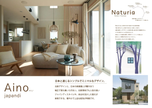 <font color="green"><span style="background-color:#FFCACA;">★Naturia★【AINO(アイノ)～japandi～】</span></font>日本と通じるシンプルでミニマルなデザイン！
