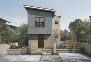 これまでのタイル外観中心の一条とは異なり、塗り壁調のアースカラーを基調とし、木目をアクセントにしたナチュラルデザイン。やわらかく、自然体で、街に溶け込むデザインをご用意。
「性能の一条」はそのままに、デザインの選択肢が大きく広がりました。
