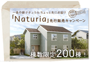 Naturia先行販売開始！