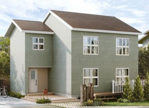 イメージしたのは北欧のクラシックアパートメント。フォレストグリーンが映える雰囲気のある空間を叶えます。