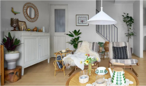 北欧の人々がゆったりと休暇を過ごすヒュッテ（コテージ）のようなぬくもりのある空間。明るい白をベースに木の風合いを随所に取り入れ、家族や仲間と集いリラックスできるスタイル
