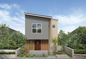 平屋だけでなく、２階建てで上下の空間を有効に利用できるプランです。