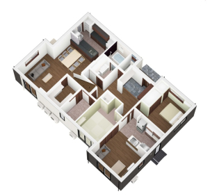 洗う・干す・しまう<br>３歩で完結する<br>計算された洗濯動線！</br>