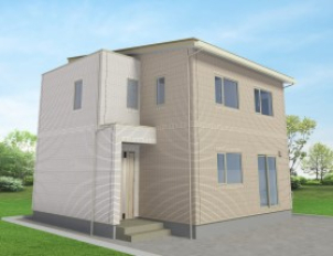 ホワイト×ピンクの優しい雰囲気に包まれた素敵なお宅が誕生します♪
全面タイル張りはメンテナンスコストがかかりにくく、キレイが持続する優れものです！