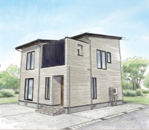 3LDK+畳コーナー、吹抜けのリビングには優しい光が差し込みます。